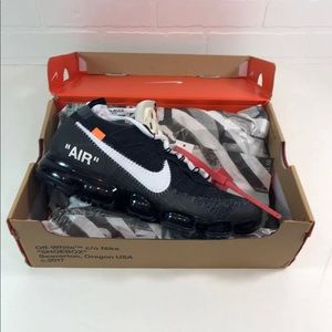 Off-White X Air Vapormax Sz 9